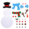 DIY Felt Snowman